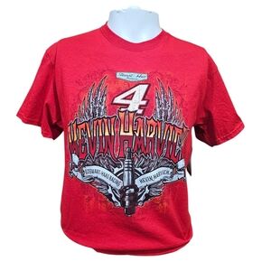 NWT Men's Red‎ Kevin Harvick Racing Nascar Tee Size Medium
